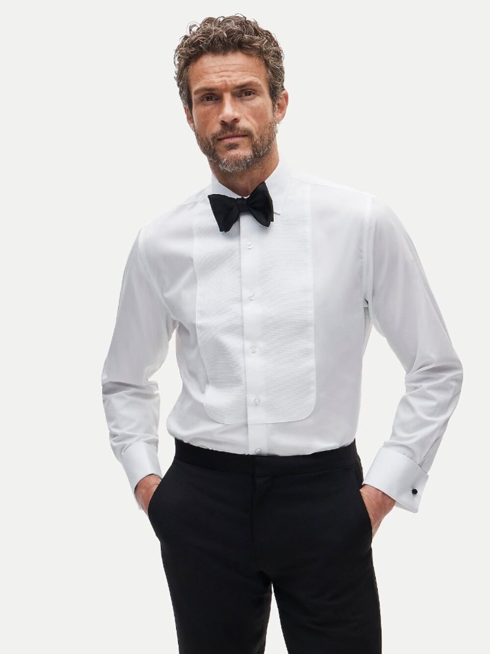 J. Crew Slim-fit Ludlow Premium cotton tuxedo shirt • size 15.5x34 • NWT • BW032